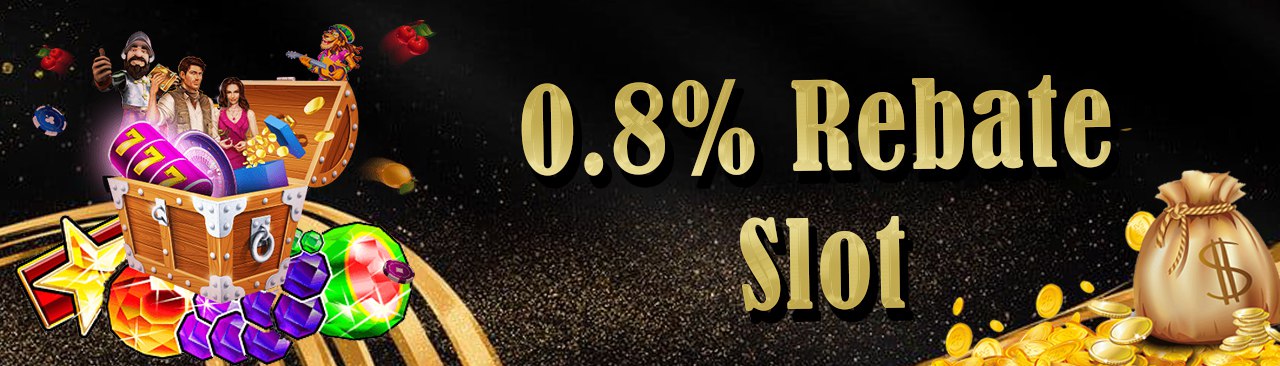 Rebat Slot 0.8%